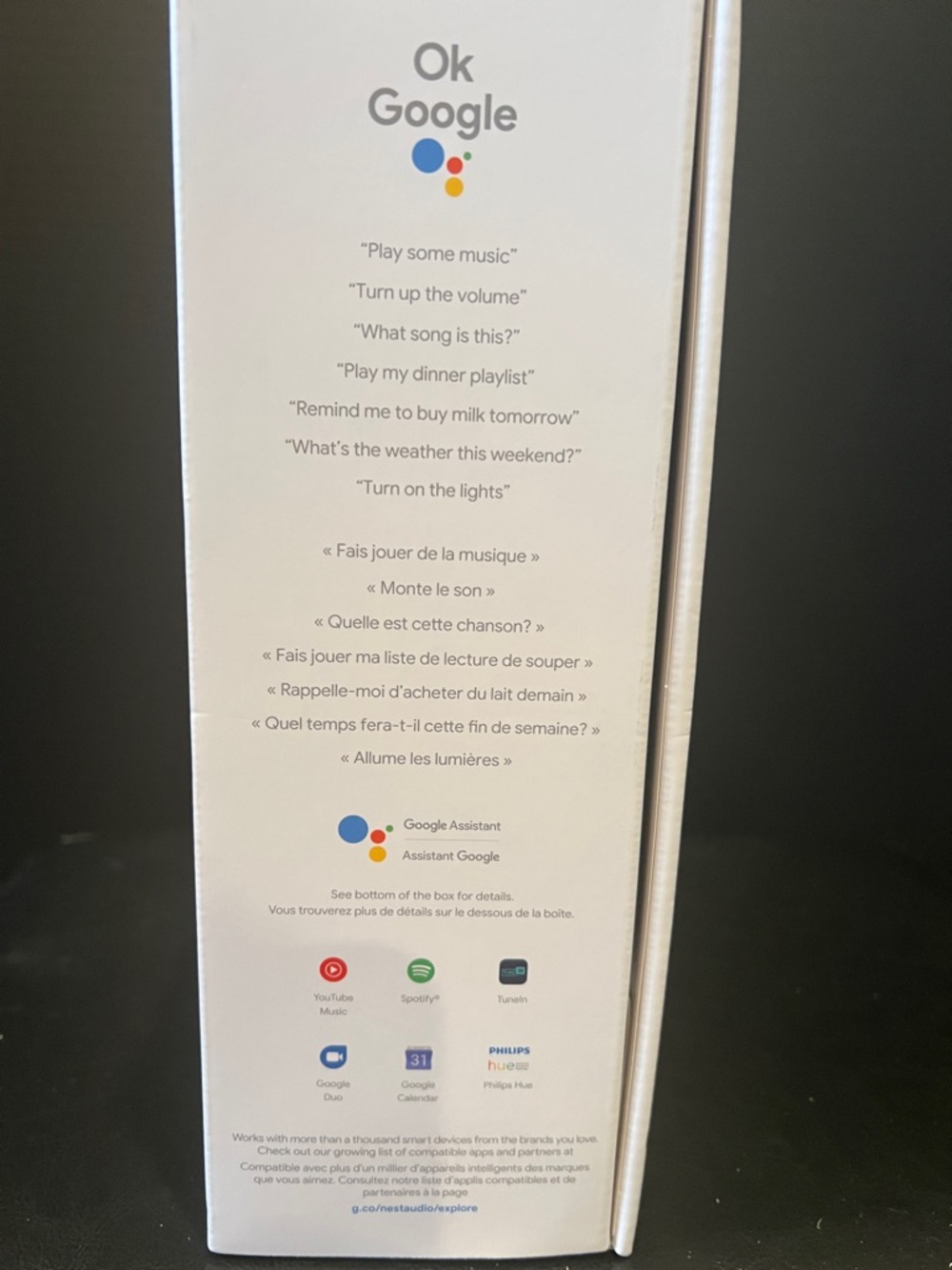 Google Nest Audio Smart Speaker - Pale Blue - Picture 3 of 5